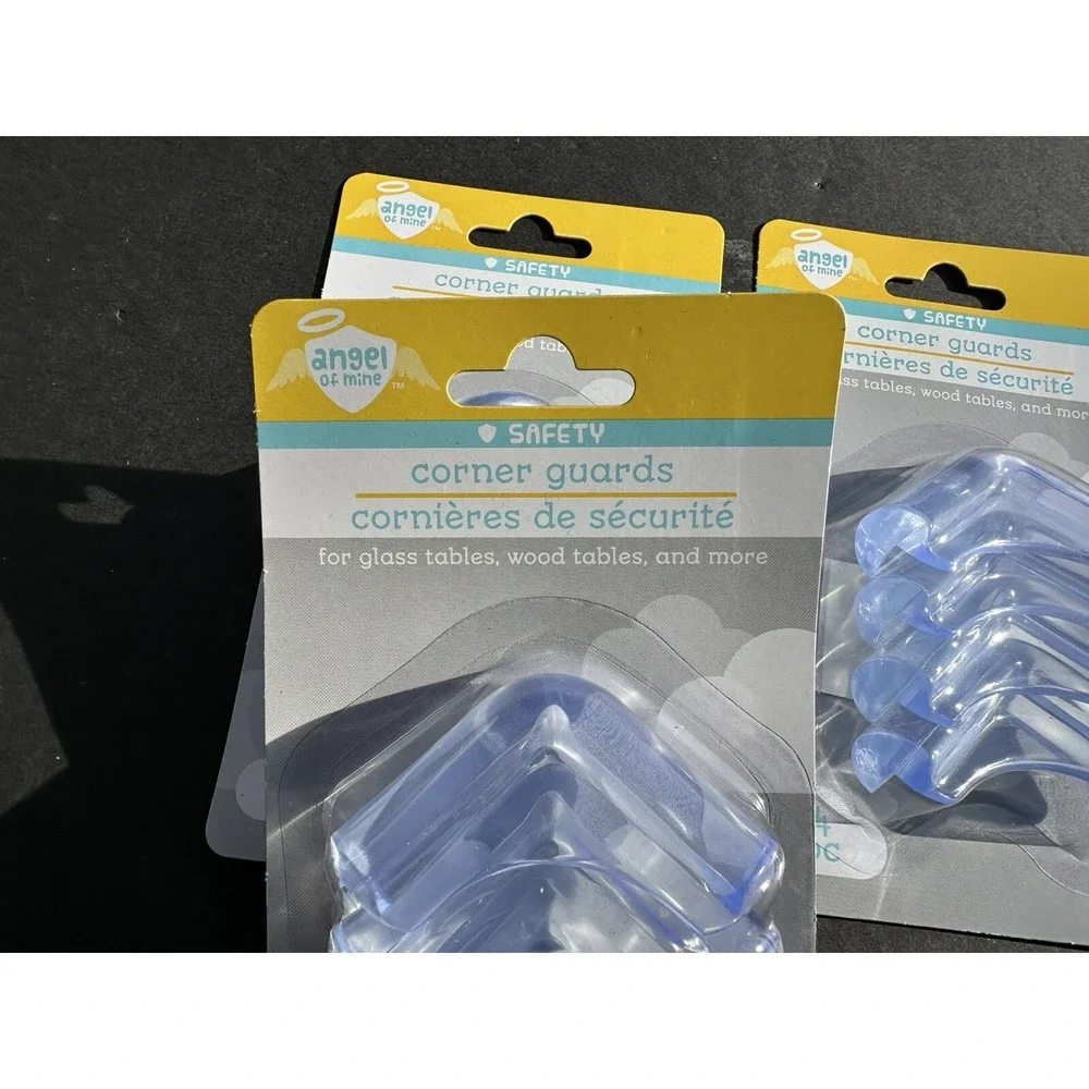 New 12 Pcs for Glass or Wood Tables Protector, Corner Guards for Baby~ US Seller